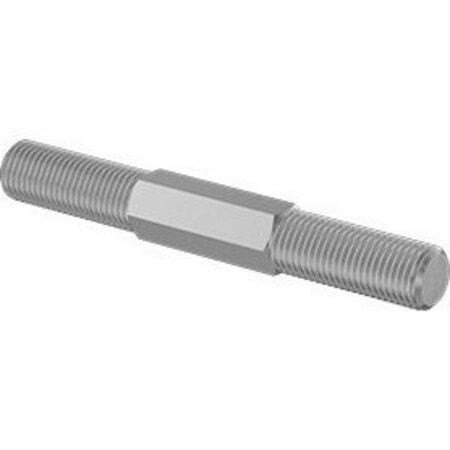 BSC PREFERRED Aluminum Turnbuckle-Style Connecting Rod 3/8-24 Thread 3 Overall Length 8420K174
